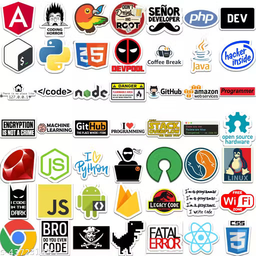 Developer Stickers Pack